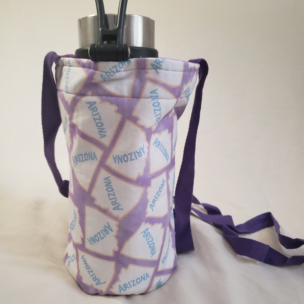 Reversible Crossbody Bottle Bag